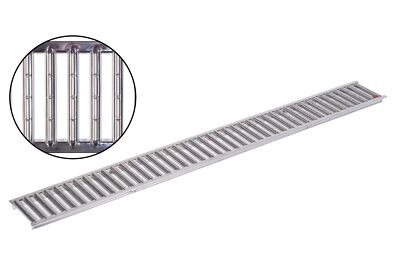 ACO Self  Rost Stegrost Edelstahl elektropoliert 100cm Rinnenrost Art.Nr. 310307