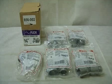 Halex Flex - 20422 3/4" Electrical Squeeze Connector - 14 Piece Lot - NOS