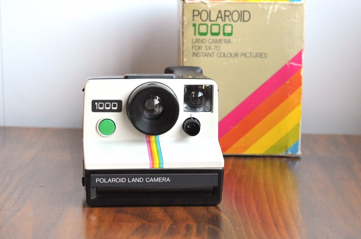 Polaroid Land Camera 1000 Land Polaroid Box Type 1000 Retro Funky