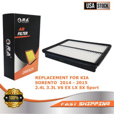 11500 Engine Air Filter for KIA SORENTO 2014 2015 2.4L 3.3L V6 EX LX SX Sport