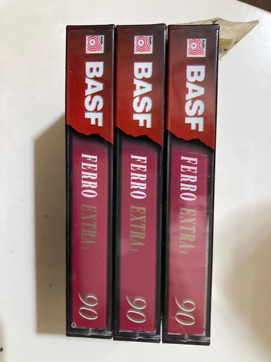 Lot De 10 Cassettes Audio Sony BASF Agfa 90 Min - Neuves Sous Blister Pour Enregistrement