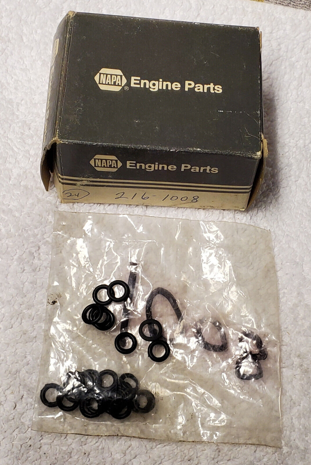 NOS/Vintage NAPA 216-1008 Valve Oil Seals O Ring Set (USA Made)