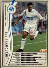 Tarjeta de fútbol Sabri Lamouchi WCCF PANINI Japón deportes 106/336 2005-2006 lucha envío libre