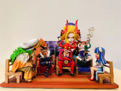 ONE PIECE BLACK MARIA & ULTI フィギュアセット Amazon.com: Ichibansho Figure - One Piece - Black.Maria
