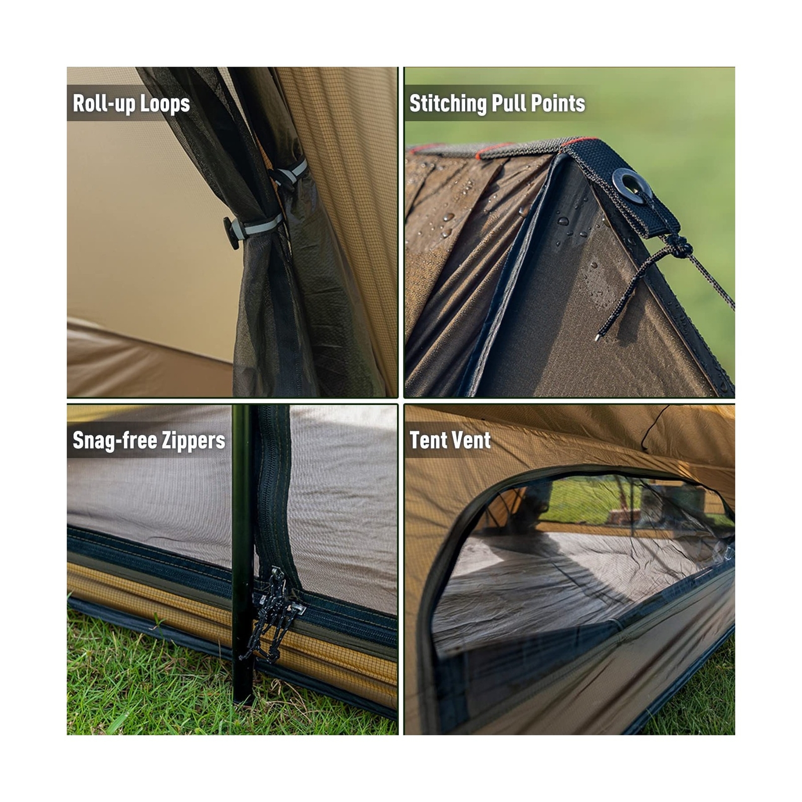 STOVEHUT 20 Ultralight Shelter Hot Tent with Stove Jack Two Tarp