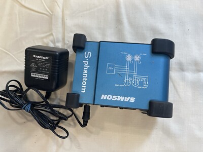SAMSON S-PHANTOM MIC INPUT Interface w/ Power Cord.