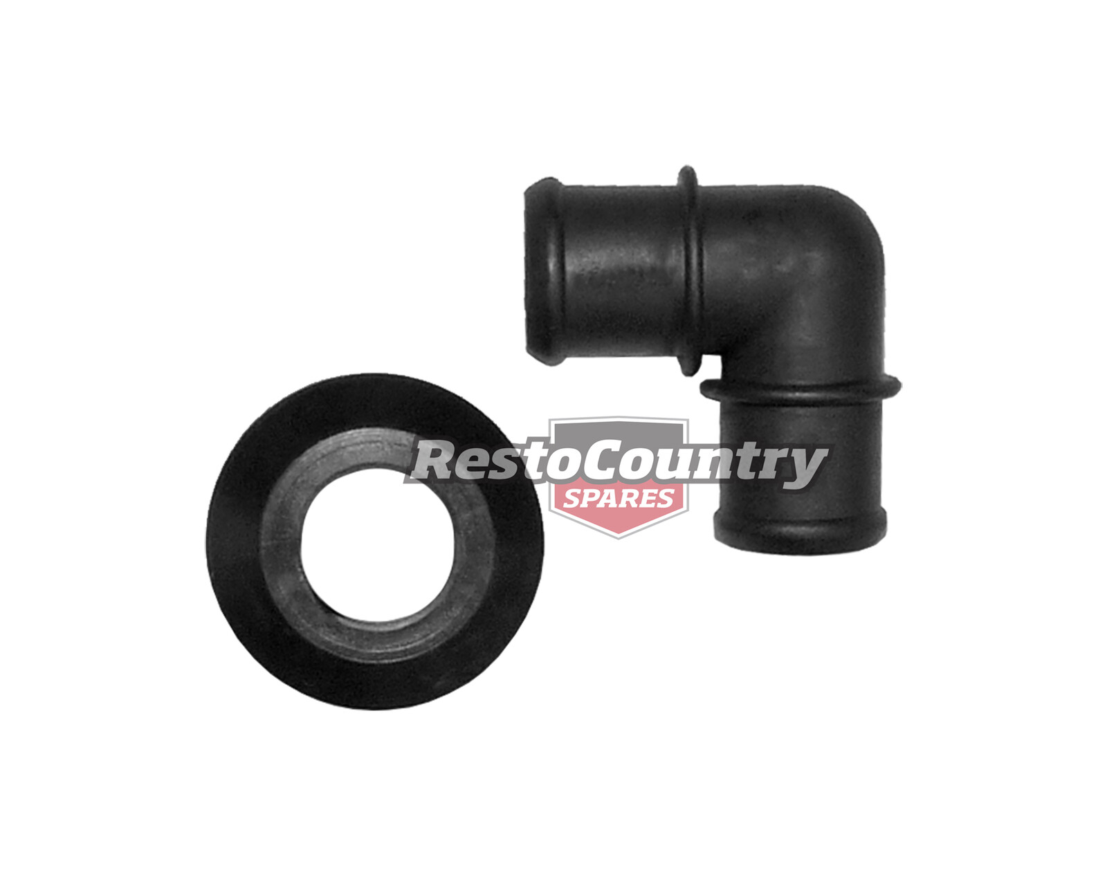Holden PCV Crankcase Breather Elbow +Grommet HQ WB LH UC VB VK V8 253 308 eBay