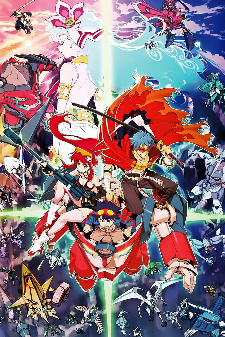 Gurren Lagann Wall Art for Sale