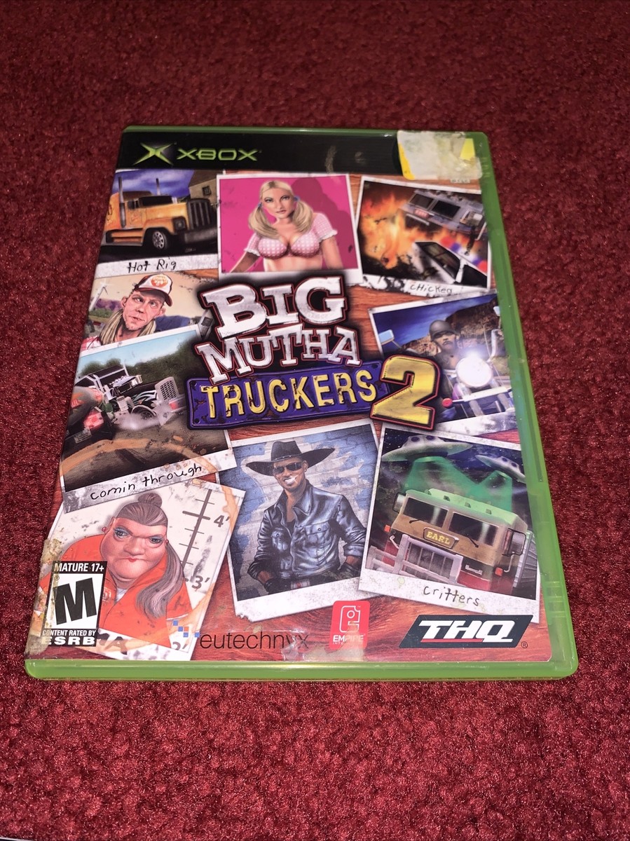 Big Mutha Truckers 2 Microsoft Xbox CIB Complete In Box