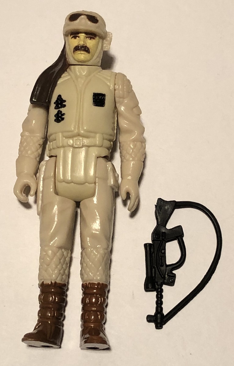 Figurine Star Wars Vintage – Commandant Rebelle Hoth – Kenner 1980 (LFL) – Édition Originale