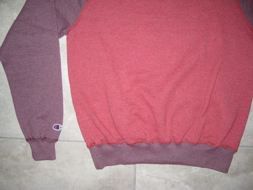 Sudadera Suéter M MEDIANA USADA Estilo CAMPEÓN Logotipo Marca Roja Hip Hop M - Imagen 12 de 12