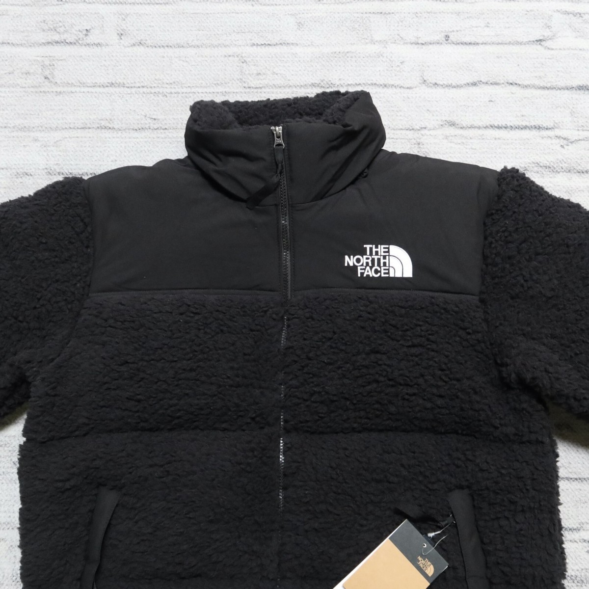 New North Face Sherpa Nuptse Quilted Down Jacket Mens Size M New North Face Sherpa Nuptse Quilted Down Jacket Mens Size M