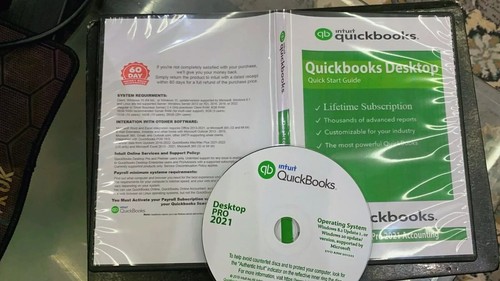 = PERMANENT VERSION = INTUIT QUICKBOOKS DESKTOP PRO 2021 FOR WINDOWS 11 - 7 - 8+
