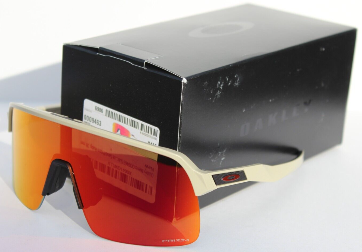 OAKLEY Sutro Lite Sunglasses Matte Sand/Prizm Ruby OO9463-59 NEW