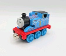 Thomas  Friends Take N Play Along Thomas Snowflake Snow Train Engine Diecast
