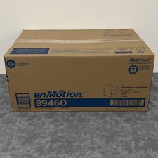 enMotion 89460, Paper Towel Rolls 10" x 800' White 1 Ply 6 Rolls