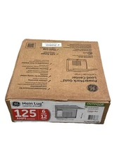 GE PowerMark Plus Outdoor Main Lug Circuit Breaker Panel 125 Amp, TLM612RCUP