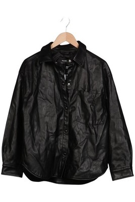 Pull & Bear Jacke Herren Anorak Jacket Kurzmantel Gr. M Schwarz #q45ep5v