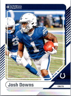 2024 Donruss Press Proof Blue Josh Downs Indianapolis Colts #274