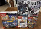 5 Pokémon Booster Bundles Surging Sparks Prismatic Black Bolt White Flare Mega
