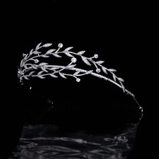 Wedding Bridal CZ Crystal Tiara