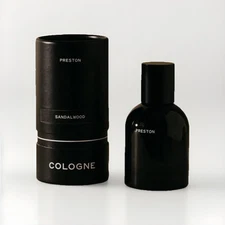 NEW Cologne for Men Classic-Preston Grooming-Sandalwood-Essential oil-1.7oz/50ml