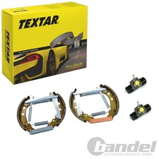 TEXTAR BREMSBACKEN-KIT PRO HINTEN passend für AUDI 80 VW POLO DERBY GOLF JETTA