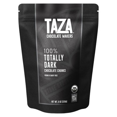 100% Organic Dark Chocolate Chunks 8 oz Unsweetened Baking Snacking Keto Vegan