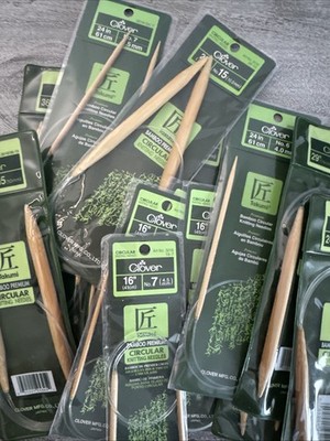 CLOVER TAKUMI CIRCULAR KNITTING NEEDLES  MANY SIZES /LENGTHS In Package Excellnt