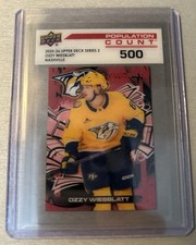 2025-26 Upper Deck Series 2 Population Count 500 #PC-31 Ozzy Wiesblatt