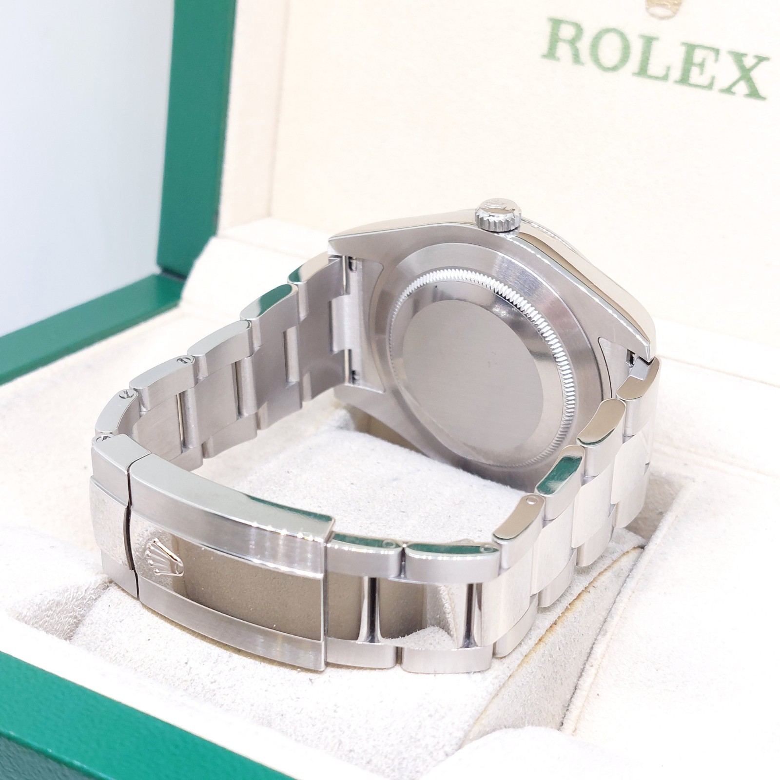 Rolex 41mm Blue Batons Dial Datejust REF: 116300 (AN Series) image 4