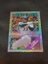 2023 Topps • 1988 Topps Chrome Silver Pack Mojo #T88CU-2 • JOSE CANSECO