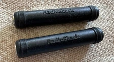 2 Genuine Radio Shack 1/4 in. to 1/4 in. Shielded Mono Connector 1/4” phone plug
