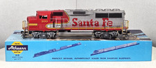 Athearn HO Scale Santa Fe GP60M Warbonnet Powered Diesel Locomotive ATSF #100