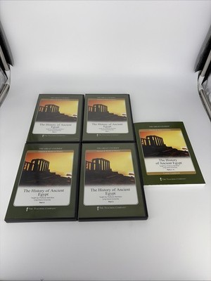 The Great Courses: History of Ancient Rome Parts 1-4 & Book