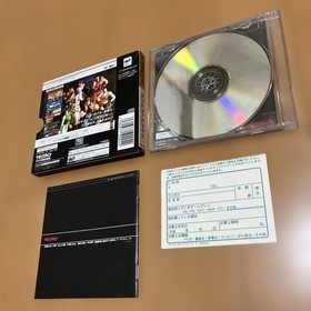 Sega Saturn Dead or Alive Limited Edition w/ Postcard Used