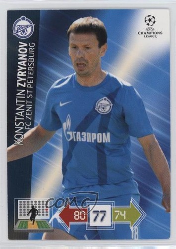 2012-13 Panini Adrenalyn XL UEFA Champions League Konstantin Zyryanov Rookie RC
