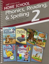 Home School Phonics, Reading, & Spelling 2 - Curriculum/Lesson Plans (A Beka...