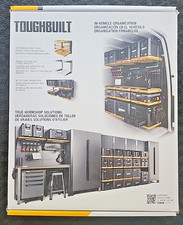 ToughBuilt StackTech 2-Shelf System, Wall Mou...