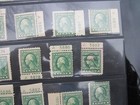 1912 1c Stamp Scott #405 George Washington W/Plate Numbers " Nice Lot" — photo 10