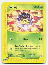 Koffing 114/165 Common Expedition Base Set Pokemon NM