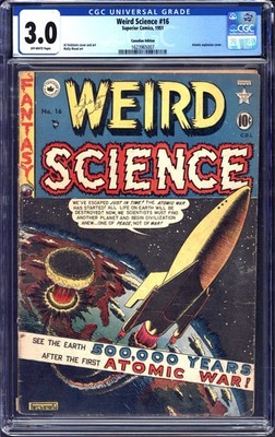 EC - WEIRD SCIENCE (1950-53) #16 - Grade 3.0 - Comic Book
