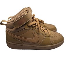 Nike Court Borough Mid 2 Wheat Size 5 Boys Youth, Only Worn Once No Box