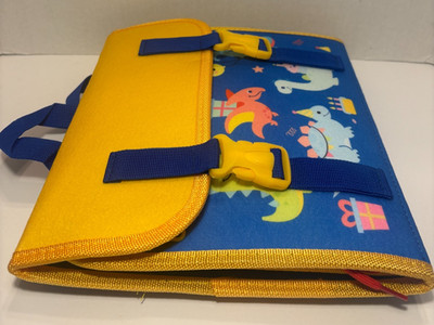Dinosaur Backpack Busy Board Toddler Toys Learning Educational Activities Toy