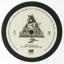PRIVATE FUNK SHUN - All That I Wanted Was You - Vinyl (7")