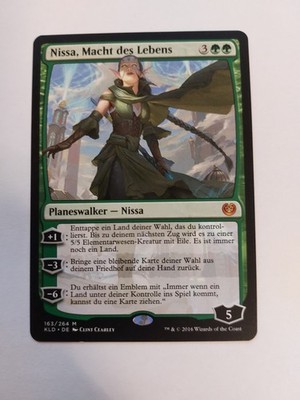 1x Nissa, Macht des Lebens - Nissa, Vital Force  Magic the Gathering - MTG