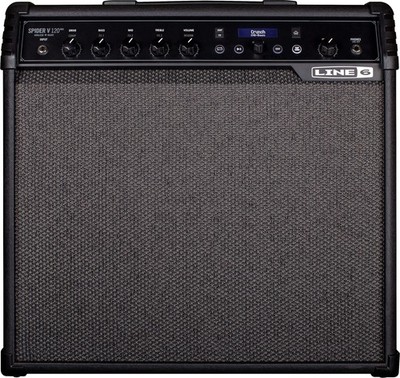 Line 6 Spider V 120 MKII Electric Guitar Combo Amplifier, 120W, Black