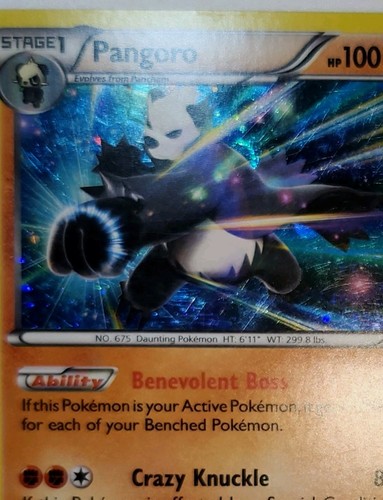 Fart Swirl 🌀 Pangoro XY50 Cosmos Holo Rare Pokémon TCG Black Star Promo 🌀
