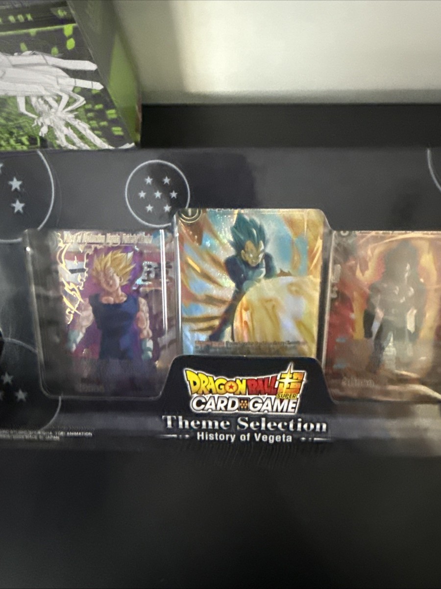 Dragon Ball Super TCG Theme Selection Set History of Son Goku & Vegeta  Bundle | eBay