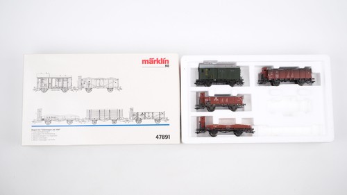 Märklin H0 47891 Wagen-Set "Güterwagen um 1950" DR (unvollständig) | Condition: Gebraucht